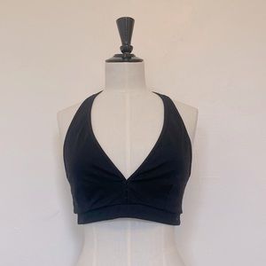 Black sport bra